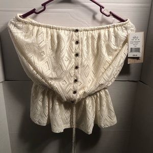 Last/crochet style sleeveless top